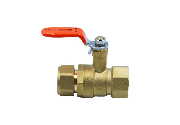 Long Handle Female Thread Brass Ball Valve for PEX-AL-PEX Pipe