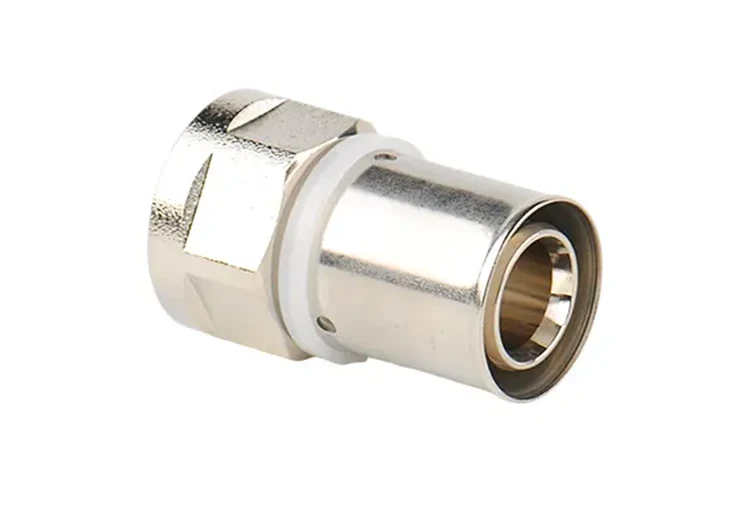 Brass Female Thread Press-fit Connector